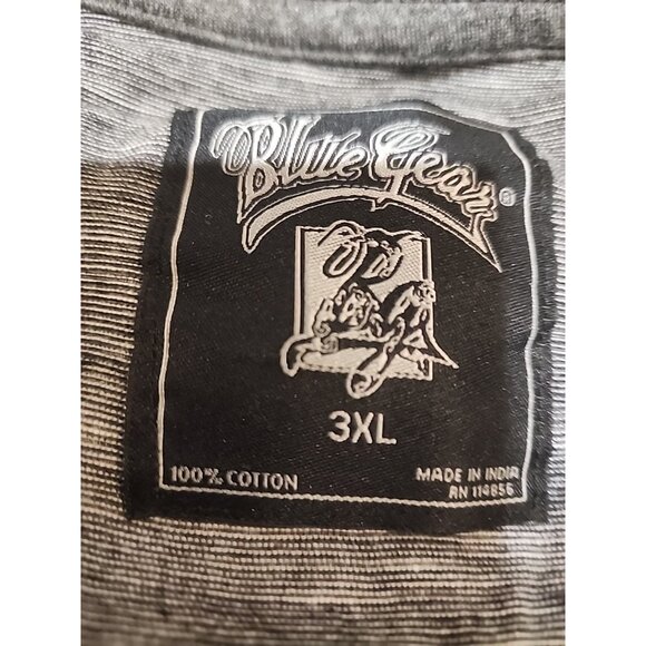 BlueGear new Vintage size 3XL Mens Tee Shirt Big And Tall gray cotton t XXXL - Picture 5 of 5
